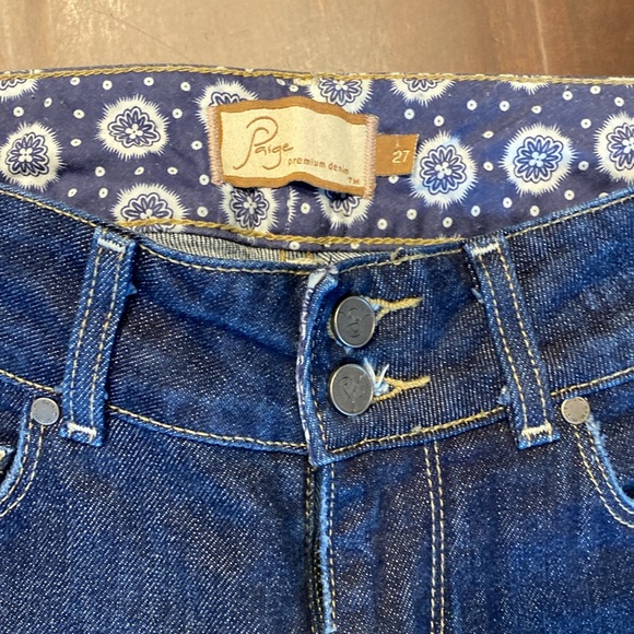 Paige denim Hidden Hills bootcut denim size 27 - Picture 3 of 5